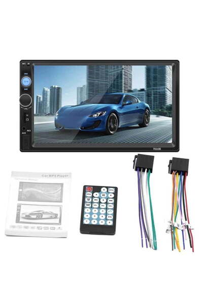 buz Car touchscreen navigation MP5 Player 7010B with rear camera, 7-inch, MirrorLink, Bluetooth