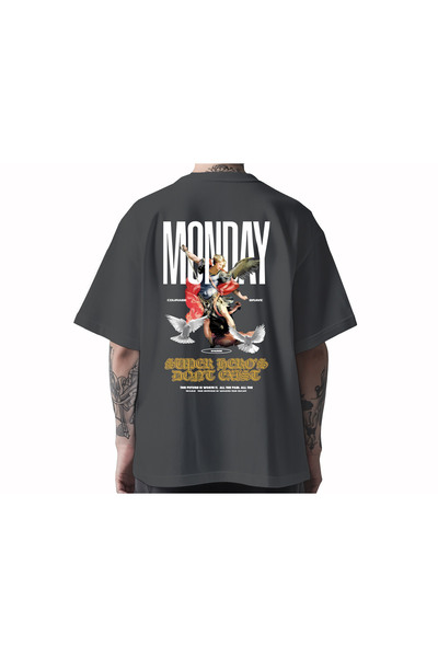 Koi Art Design Monday / Oversize Unisex T-Shirt / 95% Βαμβάκι Υψηλής Ποιότητα...