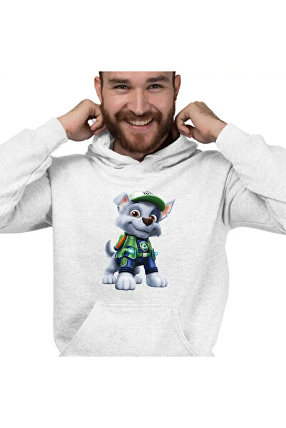 OEM Hanorac Barbati Paw Patrol Rocky Patrula Catelusilor Pompier