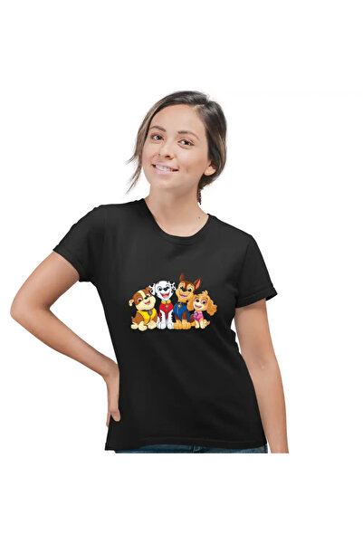OEM Tricou Femei Paw Patrol Desene Animate Patrula Catelusilor