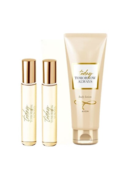 AVON Set of 3 TTA Today by - 2 x Mini Eau de Parfum 10 ml and Body Lotion 125 ml