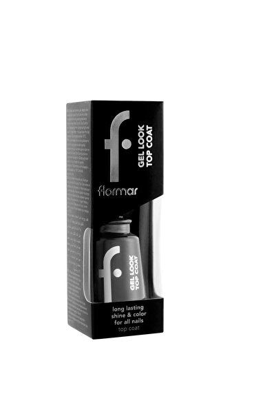 Flormar Gel Look Jel Görünüm Veren Oje Koruyucu Top Coat Tırnak Cilası