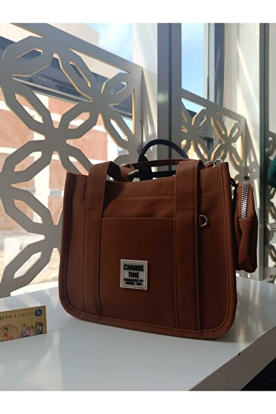 CHANGER Kadın Spor Mini Cüzdanlı Su Geçirmez Bol Cepli Omuz Çantası Çapraz Çanta