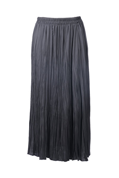 ON Fusta midi cu aspect încrețit -64209