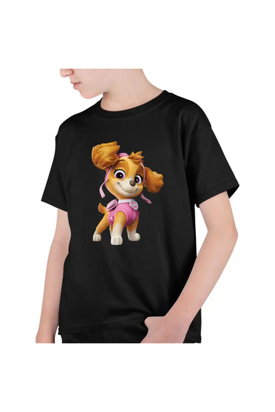 OEM Tricou Copii Baieti Paw Patrol Skye Patrula Catelusilor Pilot