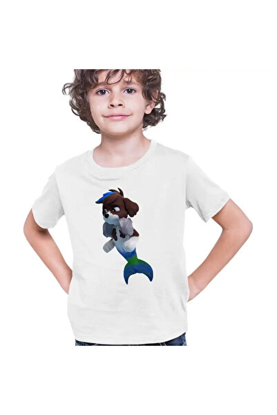 OEM Tricou Copii Baieti Paw Patrol Merpups Moby Patrula Catelusilor Catei Sirena