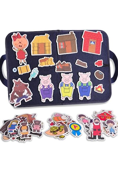 OEM Tablă de joc senzorială Montessori din material textil - portabilă, 45,7x...