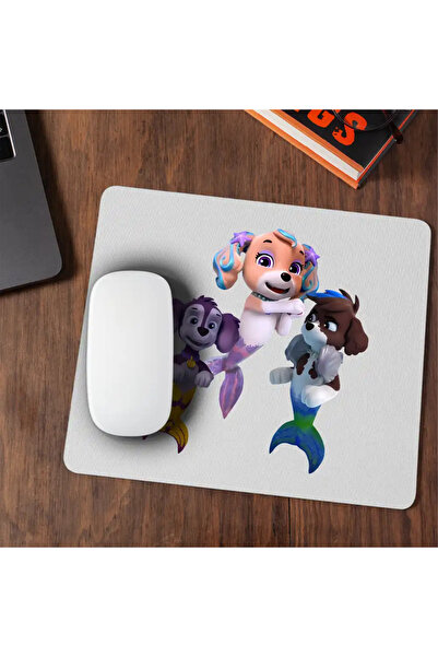 OEM Mousepad Paw Patrol Merpups Dogs Mermaid Patrol Puppies
