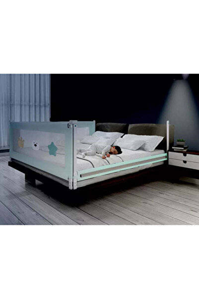 buz Set de 3 bare de siguranță pentru pat glisant, reglabile pe înălțime 68-98 cm (alegeți 160/180/200)