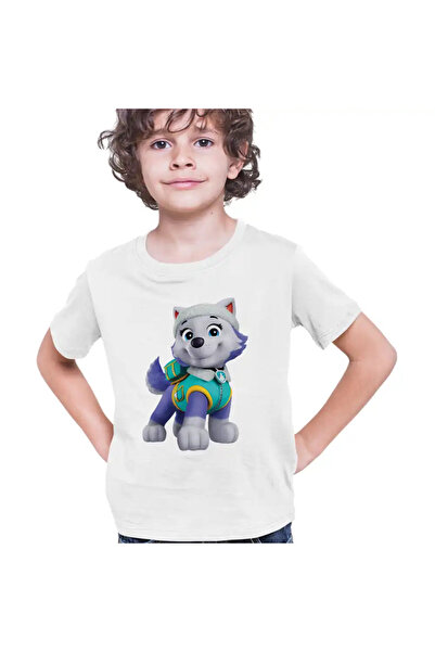 OEM Tricou Copii Baieti Paw Patrol Everest Patrula Catelusilor Pompier