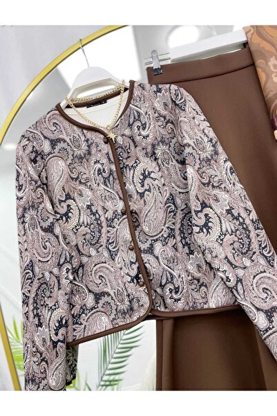 MODA VEDAT ΣΕΤ ΜΕ ΣΧΕΔΙΟ ΣΑΛΙ ΜΕ ΜΠΟΥΦΑΝΤΑ ΦΟΥΣΤΑ --0560