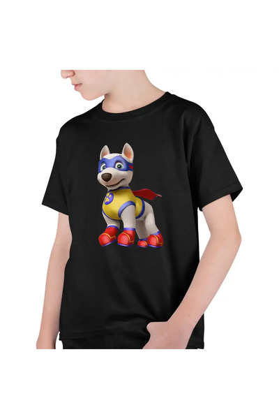 OEM Tricou Copii Baieti Paw Patrol Apollo Patrula Catelusilor