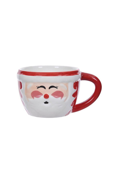 Housevetta Christmas mug, ceramic, Santa Claus, 3D, 330 ml