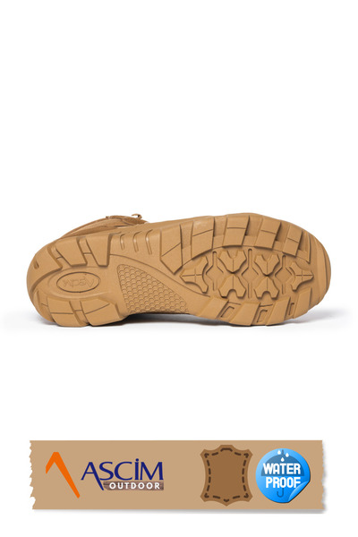 ASCİM Outdoor Unisex Waterproof Suede Leather Four Season Boots