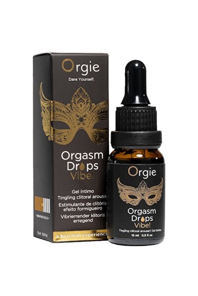 Orgie Picături Orgasm Vibe! picături intime cu gel, stimulare și excitare cli...