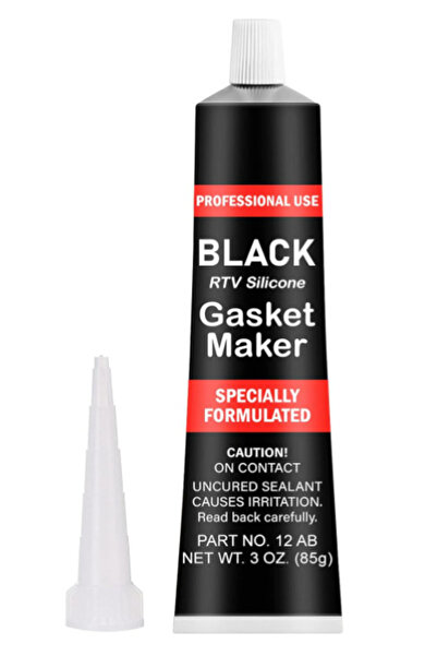 OEM Set of 2 Black silicone sealant for gaskets