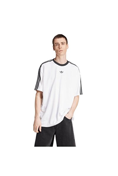 adidas Men's White T-Shirt Jacquard Jersey Jw5877