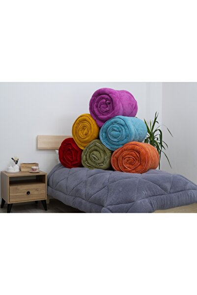 Ceyizza Tek Kişilik Welsoft Uyku Seti Çift Taraflı Wellsoft Pofuduk Polar Yor...