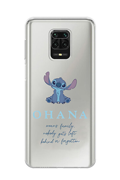 Elorakılıf Xiaomi Redmi Note 9 Pro Uyumlu Baskılı Yumuşak Silikon Şeffaf Tele...