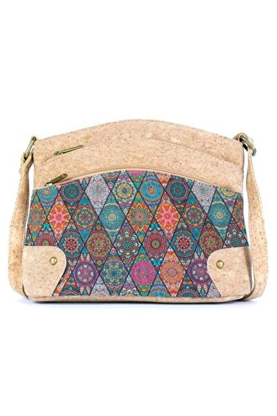 IBU Cork Geantă de plută Mandala Deluxe pentru femei