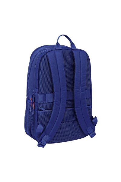 Barcelona F.C. Backpack, Polyester, 30 x 42 x 17 cm, Navy/Red