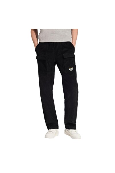 adidas Ανδρικό μαύρο παντελόνι GRAPHIC REG PT JY3003