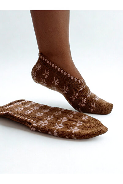 henaabag Çeyizlik el örgüsü patik