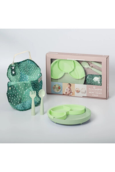 Miniware Set diversificare hrana bebelusi Mini Sous Chef 100% din materiale n...