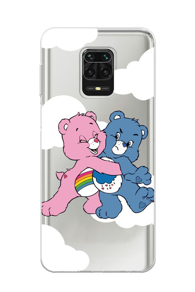 Elorakılıf Xiaomi Redmi Note 9 Pro Uyumlu Baskılı Yumuşak Silikon Şeffaf Tele...