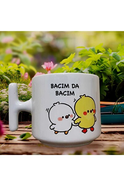 GameFruy Bacım Da Bacım Double Sided Printed Mugs - Ceramic Tea, Coffee Gift Cup