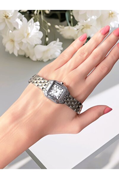 Homies Steel Cord Square Studded Case Women's Wristwatch, Gift Box and Bracelet Gift