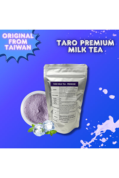 Moncai Bubble Tea TARO PREMIUM MILK TEA POWDER (300 Gr)