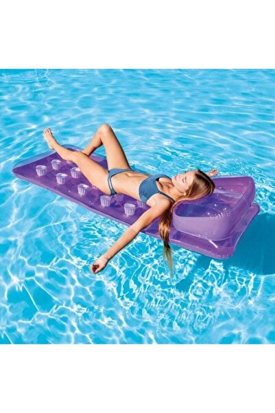 ANTBRO Intex Inflatable Mattress with 3-Color Covers – 1.88 x 0.71 m