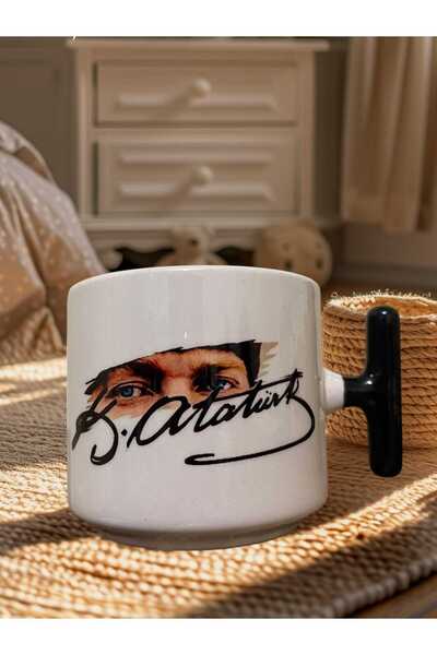 GameFruy Ataturk Double Sided Printed Mug - Ceramic Tea, Coffee Gift Cup