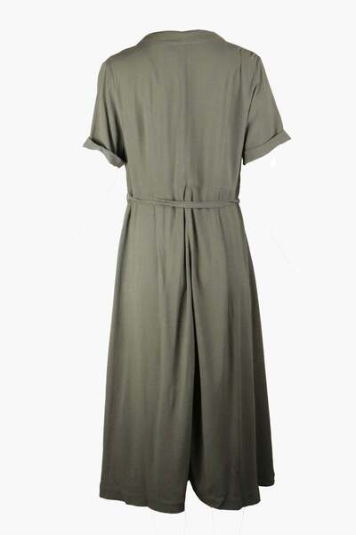 Vero Moda Louvin Blazer Dress Beluga - L, Grey, Soup 86% linen 14%