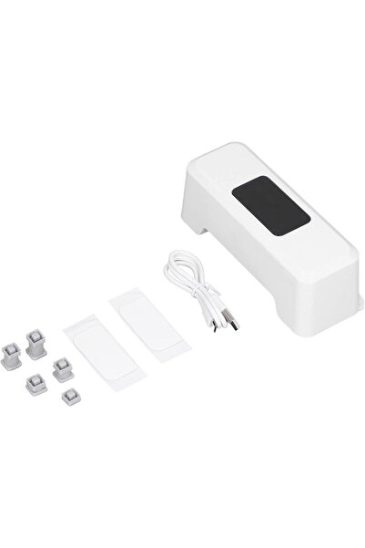 Haofy Automatic Motion Sensor Touchless Toilet Flush Button (White)