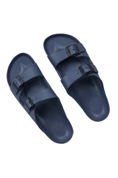 ANTBRO Ανδρικά Μπλε Σανδάλια Νούμερο 42 – Καλοκαιρινά Σανδάλια με Διπλά Λουρά...