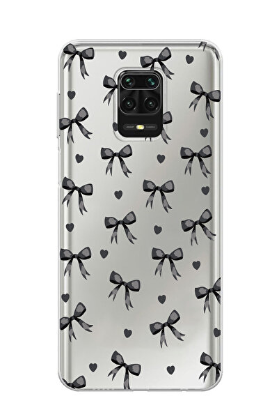 Elorakılıf Xiaomi Redmi Note 9 Pro Uyumlu Baskılı Yumuşak Silikon Şeffaf Tele...