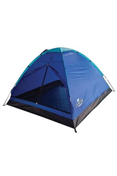 ANTBRO Cort de camping pentru 3 persoane, impermeabil UPF50+, 200x200x130 cm
