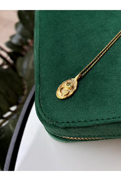 Miltonia Hilal Tasarım 925s Gümüş Kolye