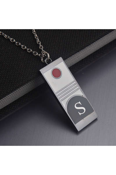 Trendy Necklace S Harfli Erkek Kadın Çelik Kolye Takı Kişiye Özel Aksesuar