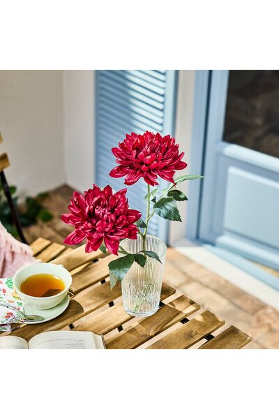 IKEA Artificial flower, indoor/outdoor Dahlia, red, 67 cm