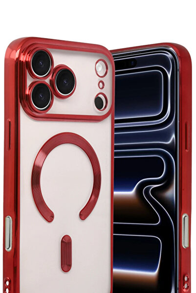 NewFace Lvsqvr Apple iPhone 17 Pro Kross Magneticsafe Cover (212533) - Red