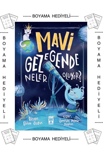 Timaş Çocuk Boyamalı Mavi Gezegende Neler Oluyor Birsen Ekim Özen 3.4.5.6.7. ...