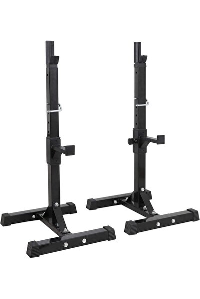 FTC Adjustable Squat Rack Pair 40-66 in, 550 lb Capacity, Durable Steel, Home Gym (Pair)