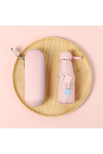 RKY SERENITY Özel Kılıflı Siyah Şemsiye (KAPSÜL ŞEMSİYE)