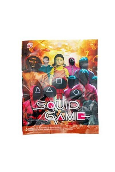 Zenuk Pachet misterios Joc Calamar, Jucărie Surpriză, 1 Figurină, Carte de Co...