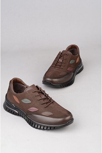 SEÇ KUNDURA SEÇ 9406 PANTOF DE DAMĂ CONFORT DIN PIELE AUTENTICĂ MARO NUBUC