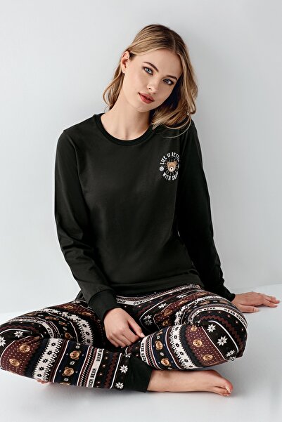 Arnetta Anne-Kız % 100 Cotton Uzun Kol Pijama Takım ( ayrı ayrı fiyatlandırılır)