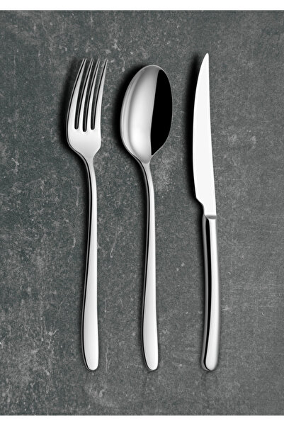 Arsel Iris Sade 30 Piece Knife-Free Cutlery Set for 6 People, 304 Quality